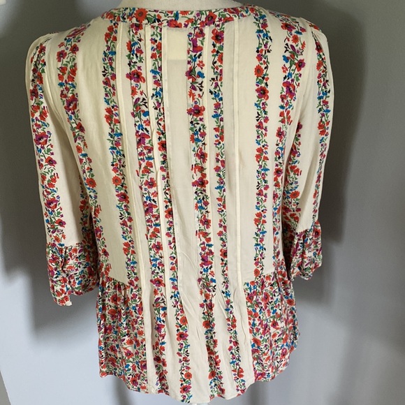 Maeve Top Size 4, Flower design, boho - Picture 4 of 7
